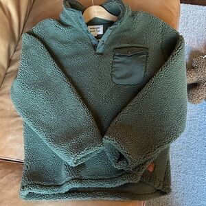 Wrangler Forest Green Teddy Jacket